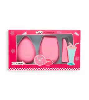 Revolution - *Grease* - Set de esponjas de maquillaje Frosty Palace