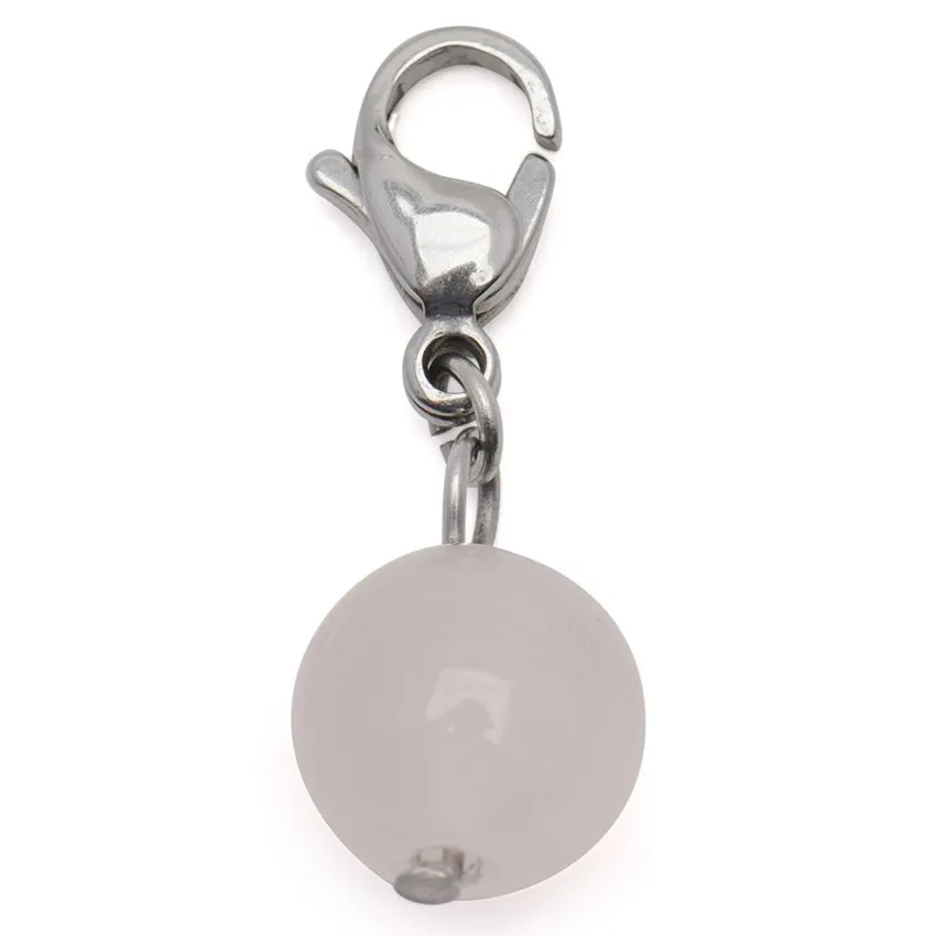 Rose Quartz Charm