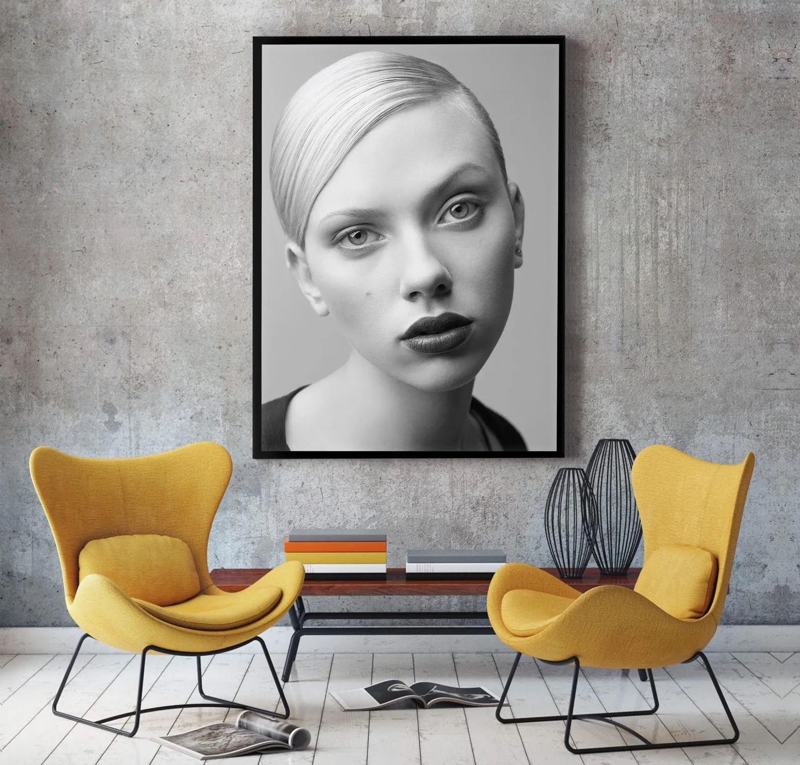 Scarlett Johansson Poster, Black Widow Art, Natasha Romanoff Print, Custom Poster, Wall Art, Canvas Poster, Rolled Canvas, Home Decoration