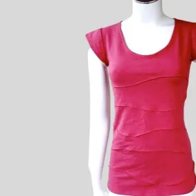 Scoop neck organic top