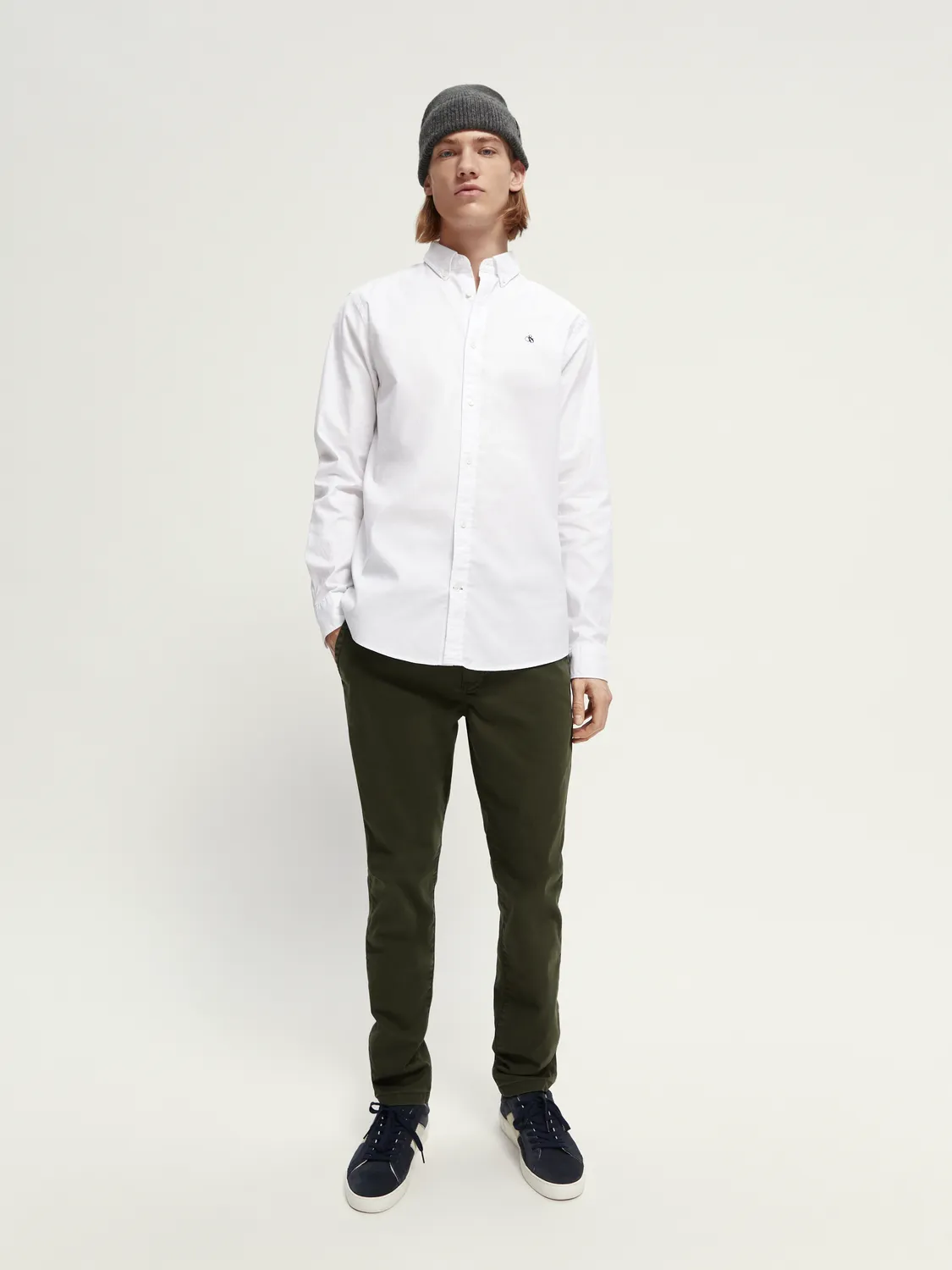 Scotch & Soda - Organic Oxford Shirt - White