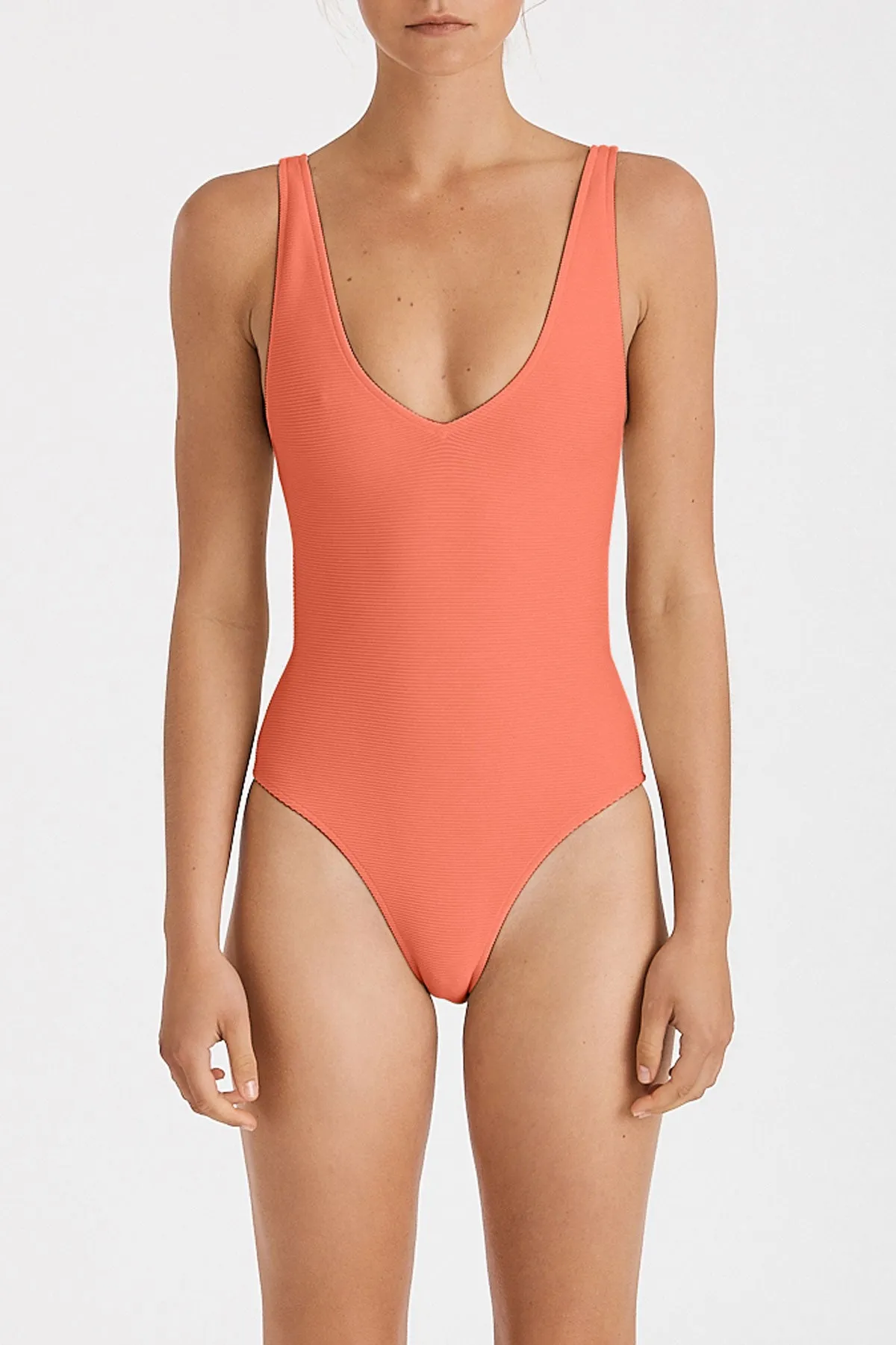 Signature Bikini One Piece - Papaya