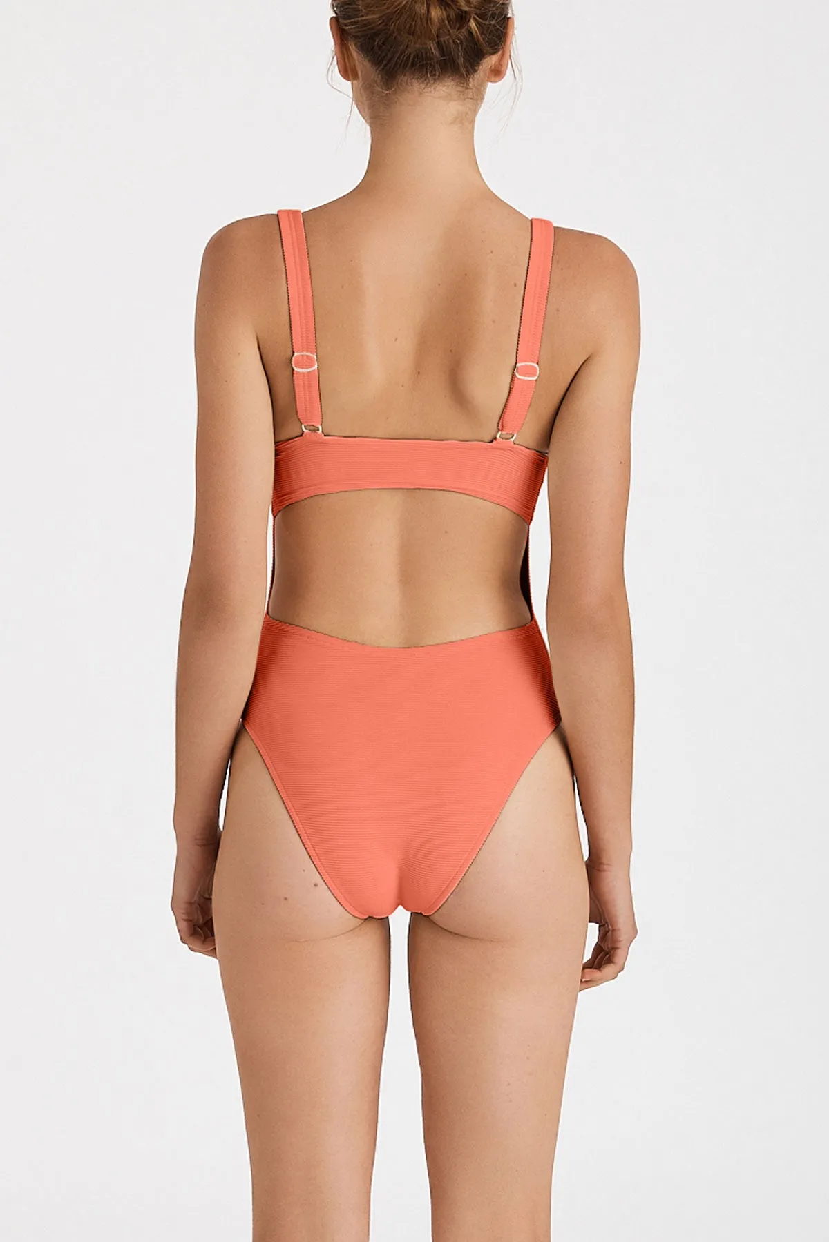 Signature Bikini One Piece - Papaya