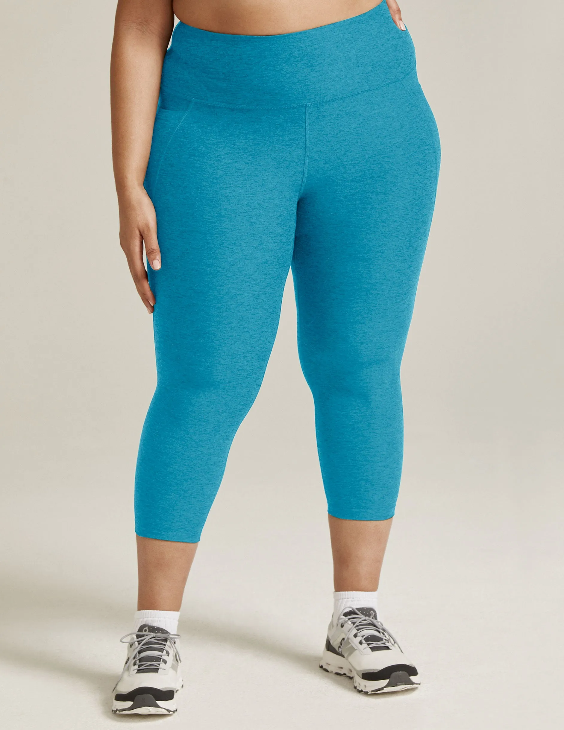 Spacedye Out Of Pocket High Waisted Capri Legging