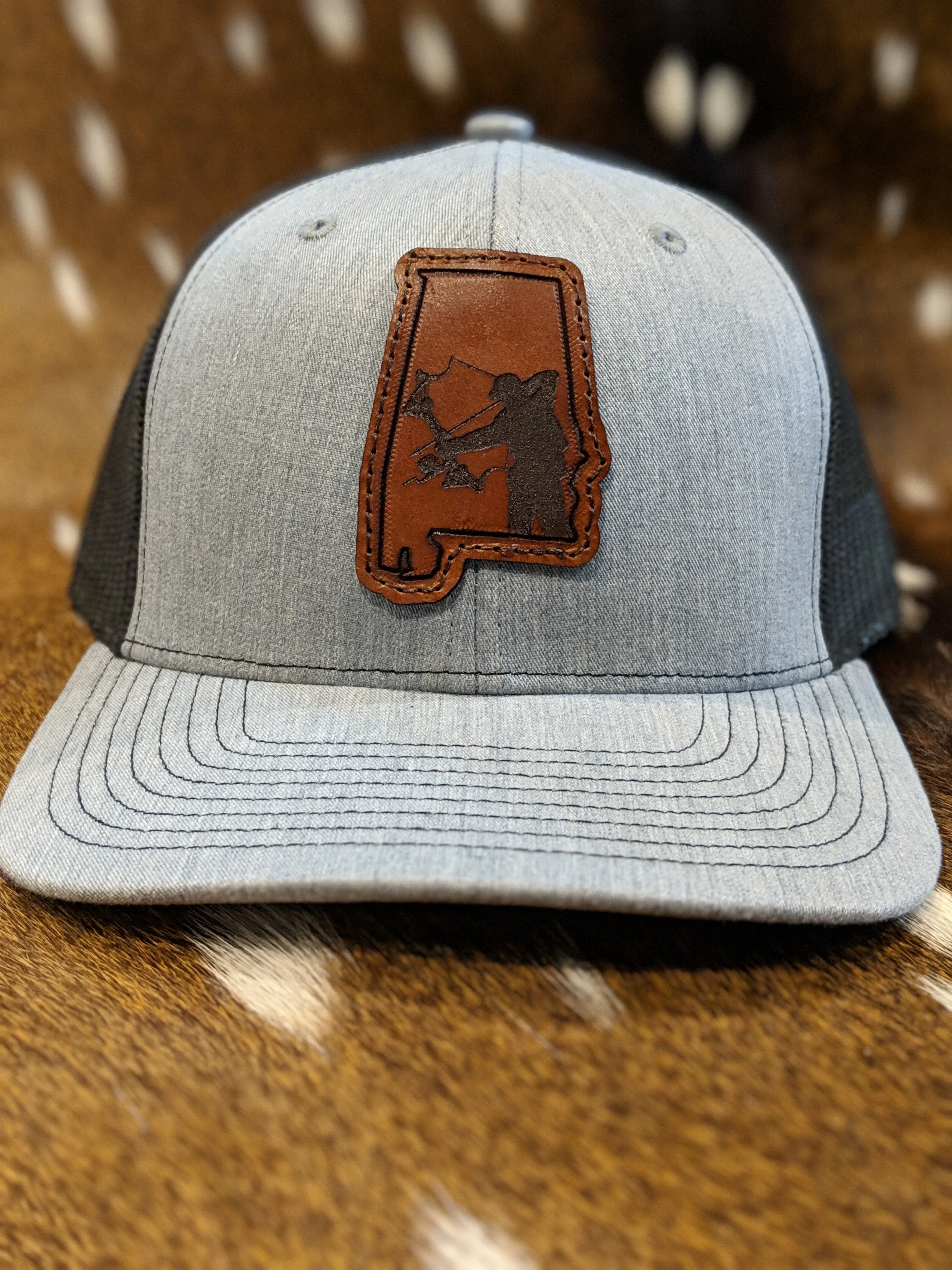 State of Alabama Bowfisherman PATCH Hat