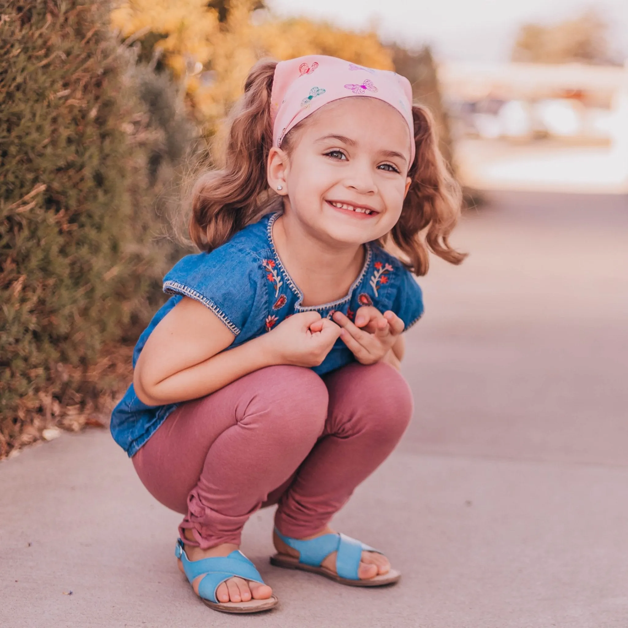 Stretch Butterfly Bandana Scarf Headband