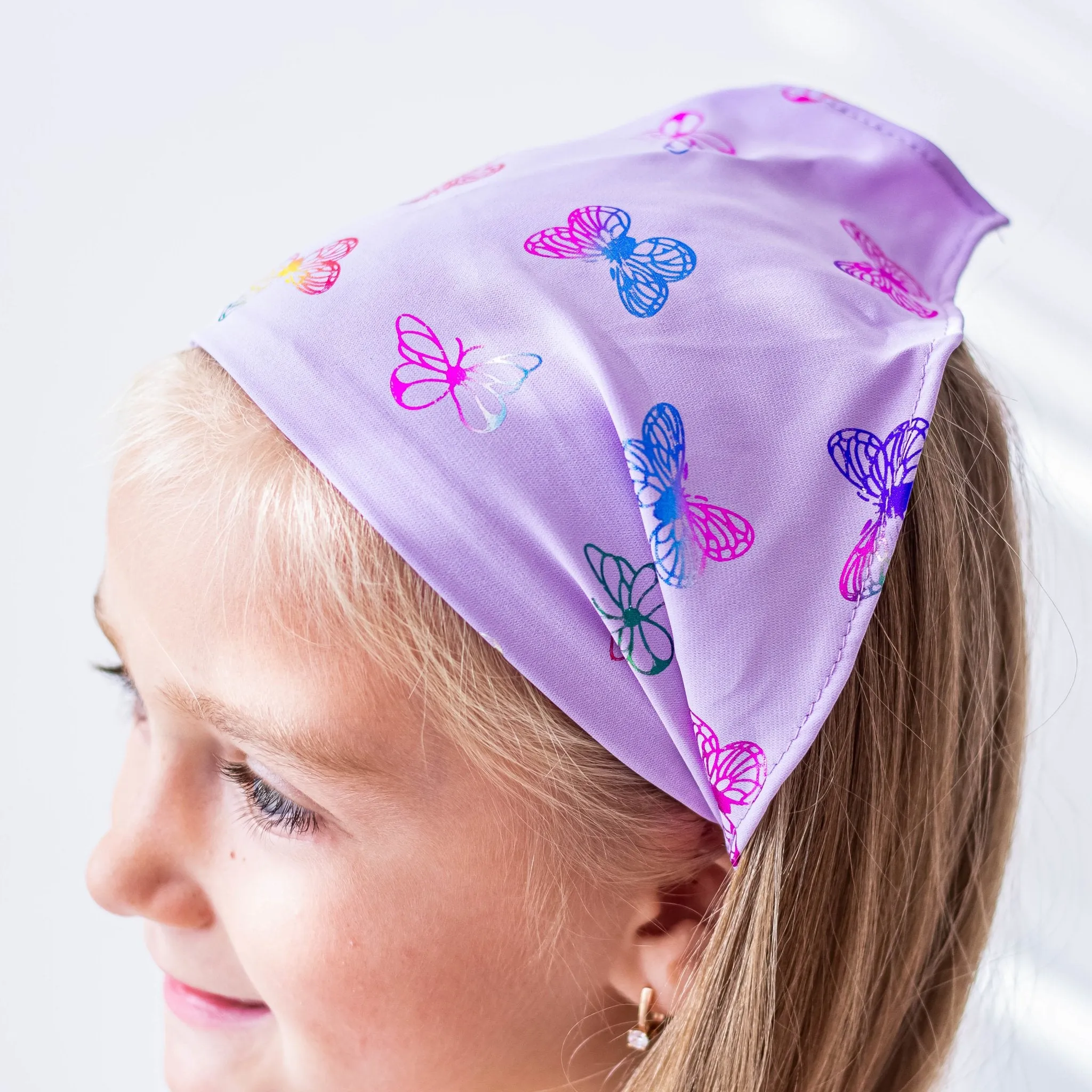 Stretch Butterfly Bandana Scarf Headband