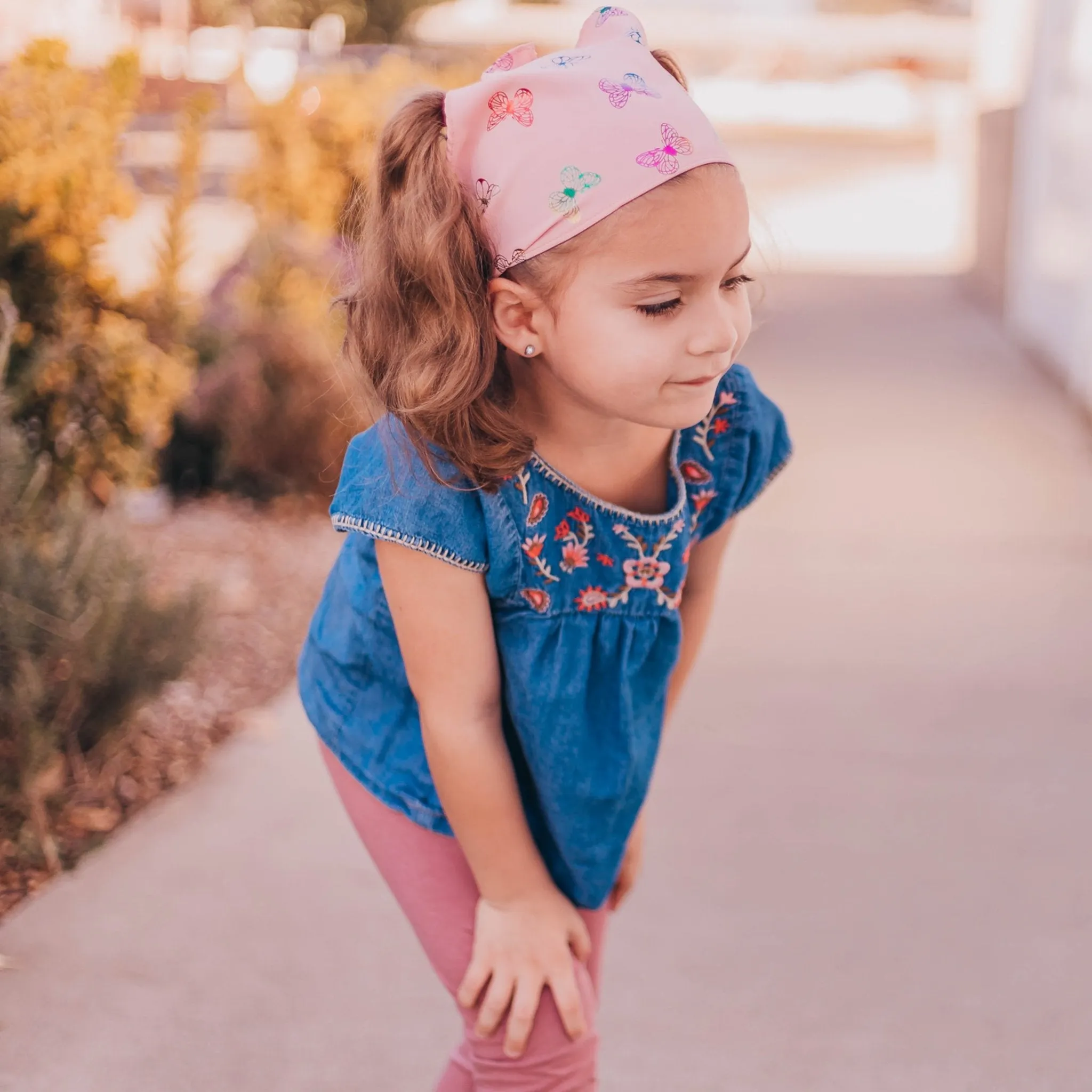 Stretch Butterfly Bandana Scarf Headband