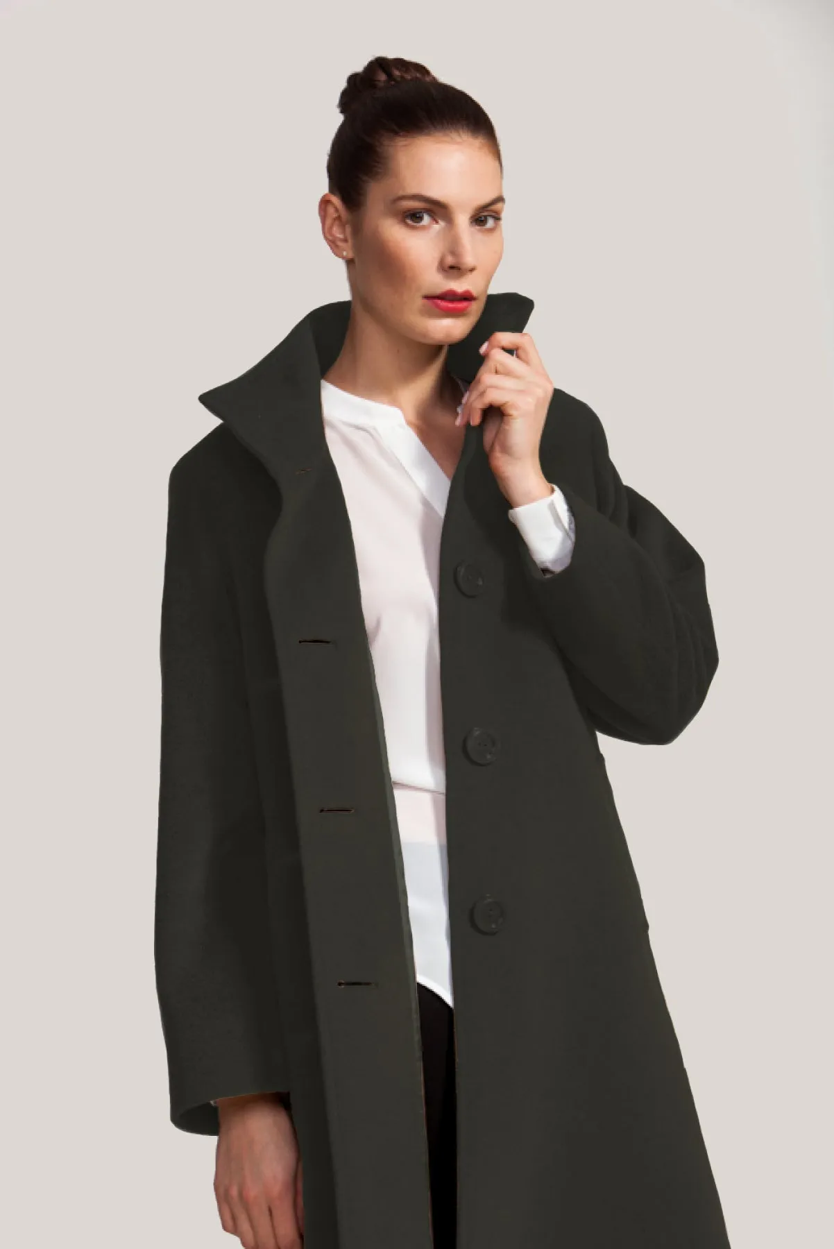 TATI Wool & Cashmere Long Coat 1957