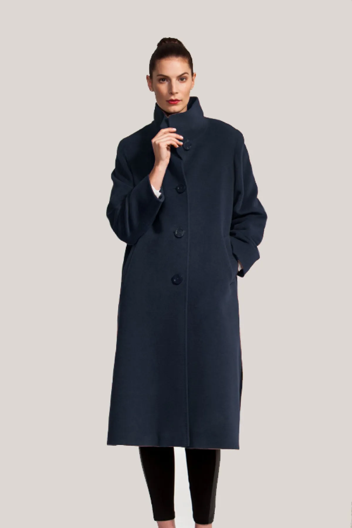 TATI Wool & Cashmere Long Coat 1957