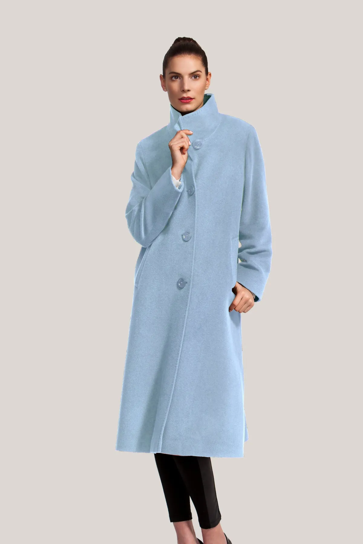 TATI Wool & Cashmere Long Coat 1957