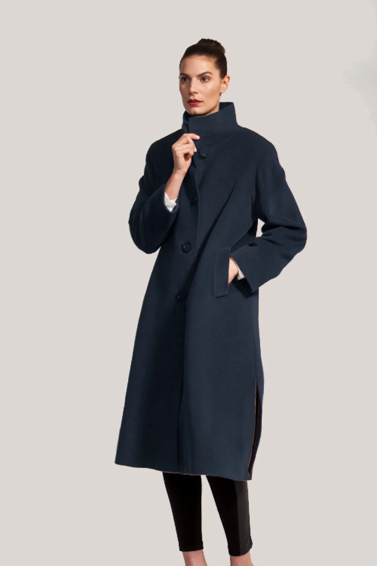 TATI Wool & Cashmere Long Coat 1957