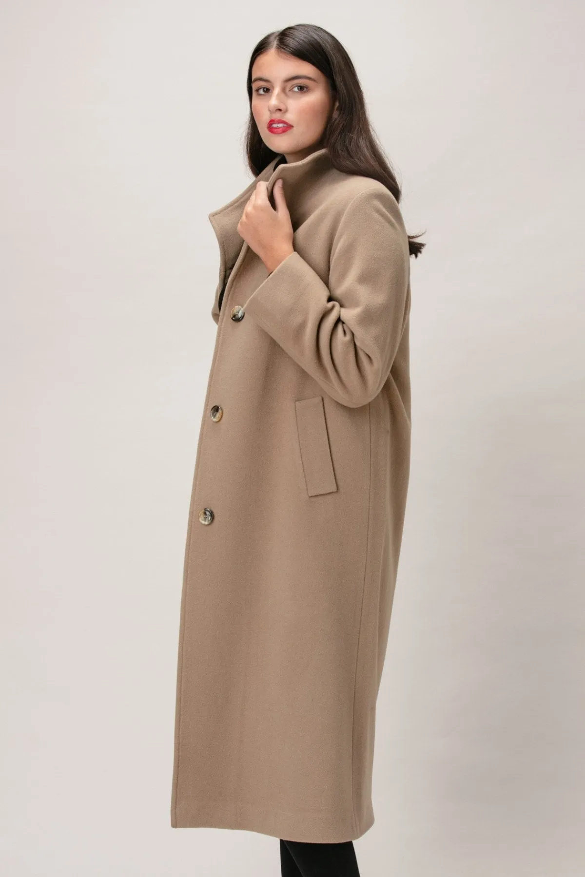 TATI Wool & Cashmere Long Coat 1957