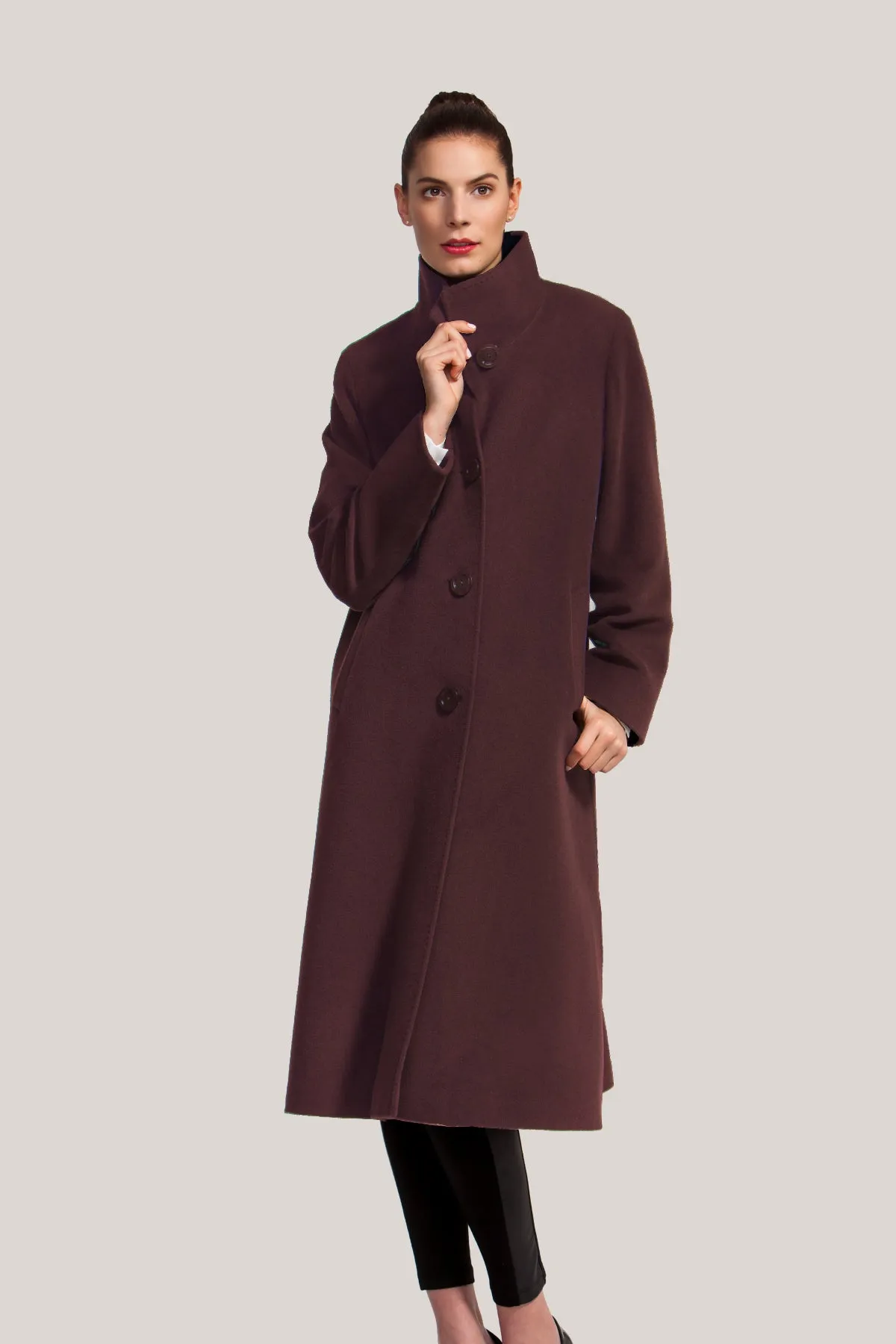 TATI Wool & Cashmere Long Coat 1957