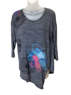 Top 3/4 Sleeve By Desigual  Size: S