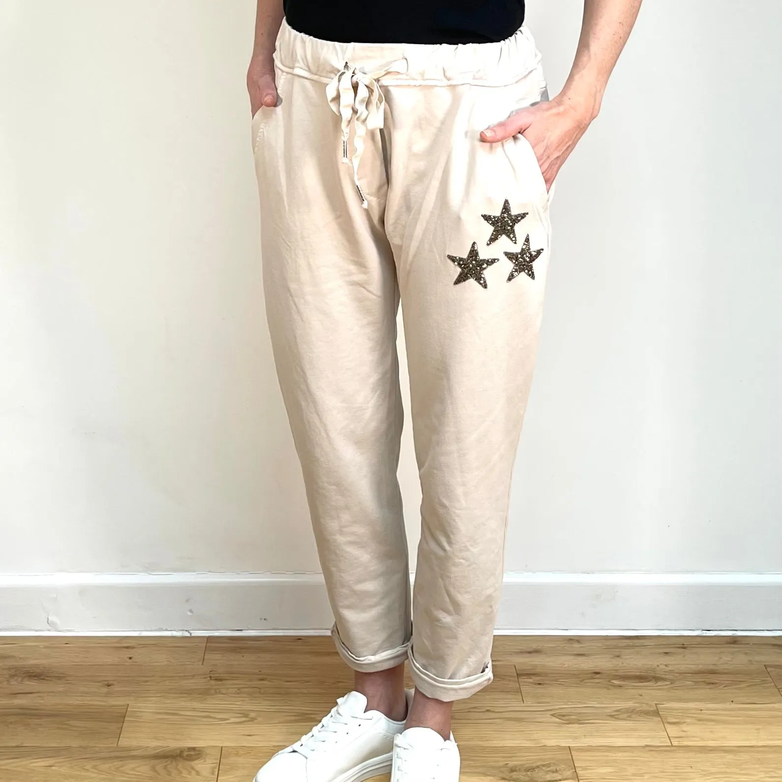 Triple Star Joggers - Stone