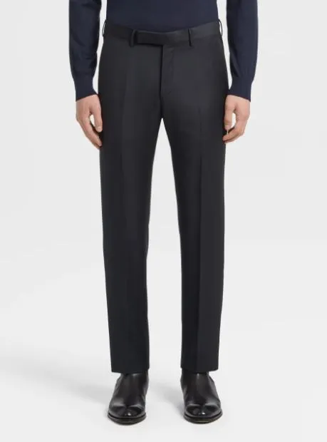 Trofeo Wool Trouser | Navy