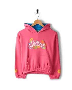 Tropic - Kids Recycled Pop Hoodie - Pink