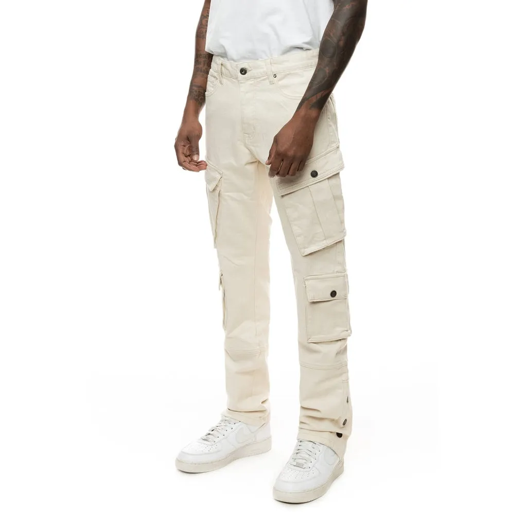 Utility Cargo Pants - Latte