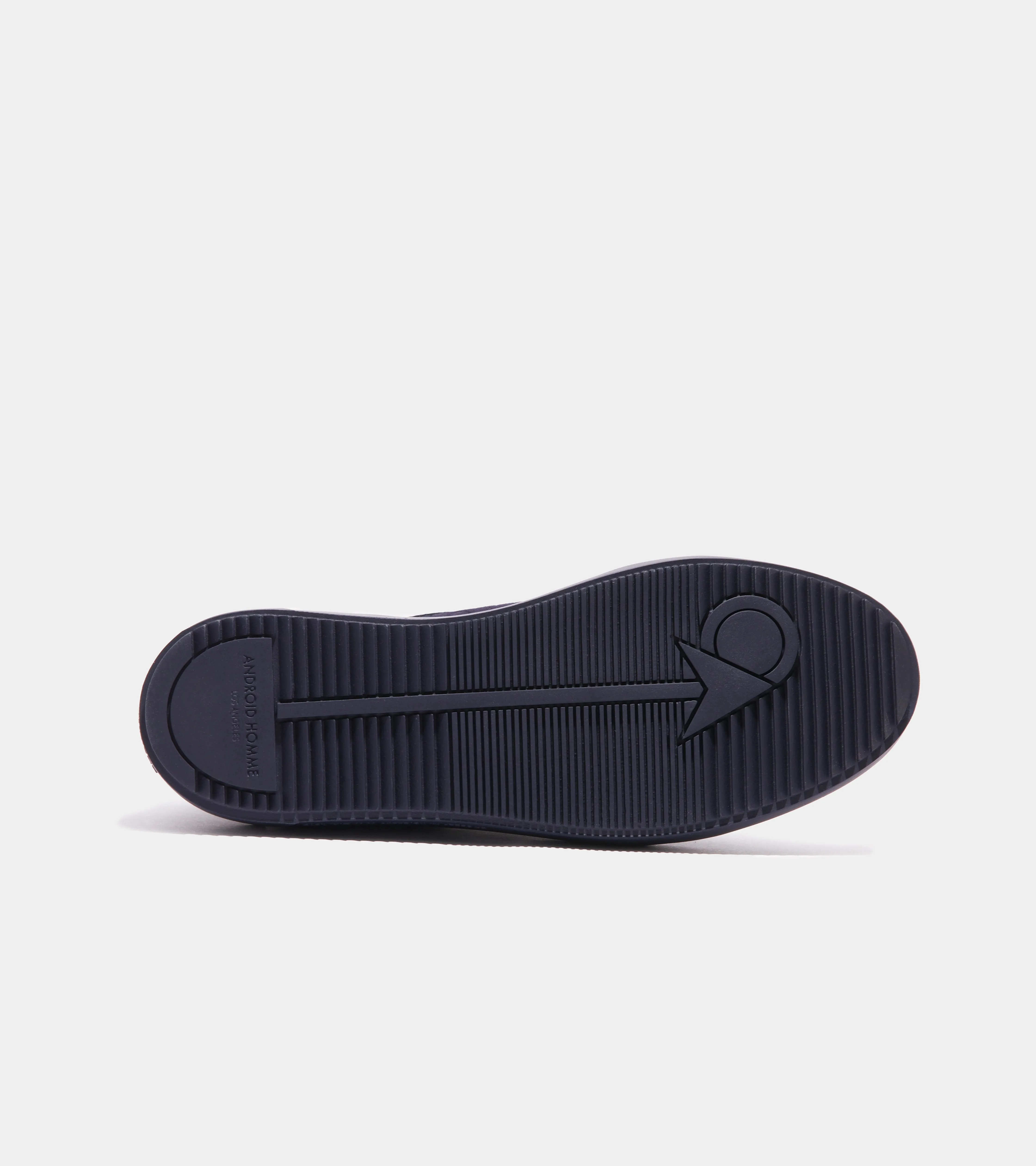 Venice | Navy Caiman Croc Emboss Suede AHP241-08