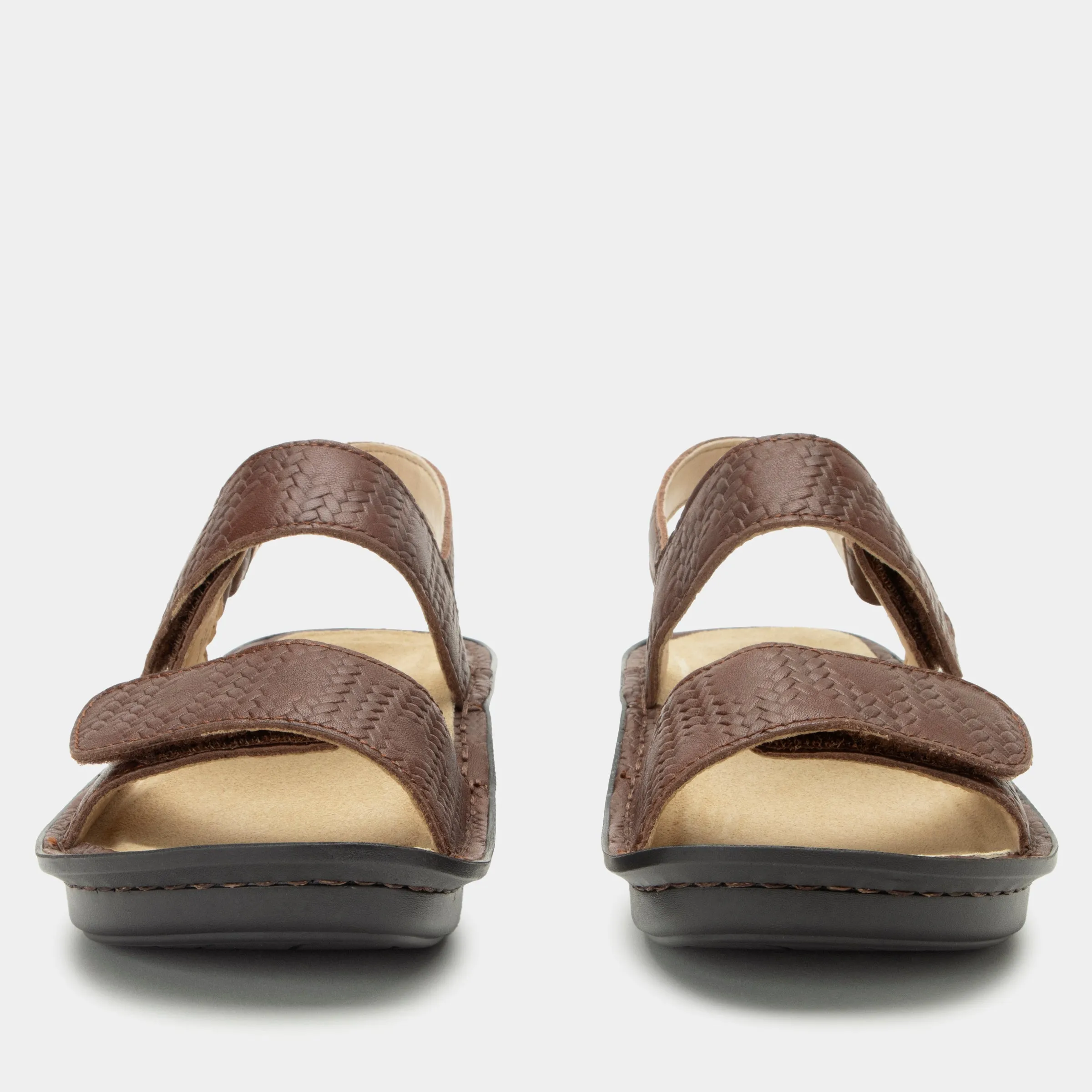 Verona Basketry Coffee Sandal