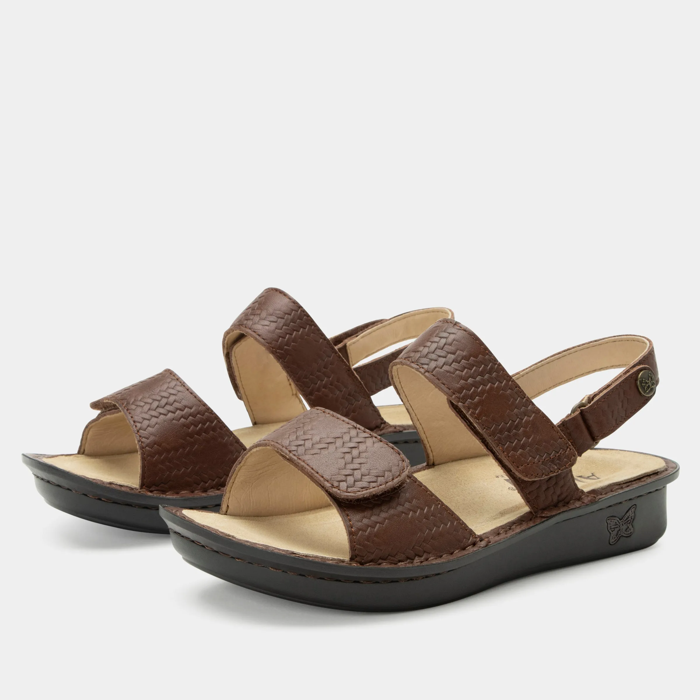 Verona Basketry Coffee Sandal