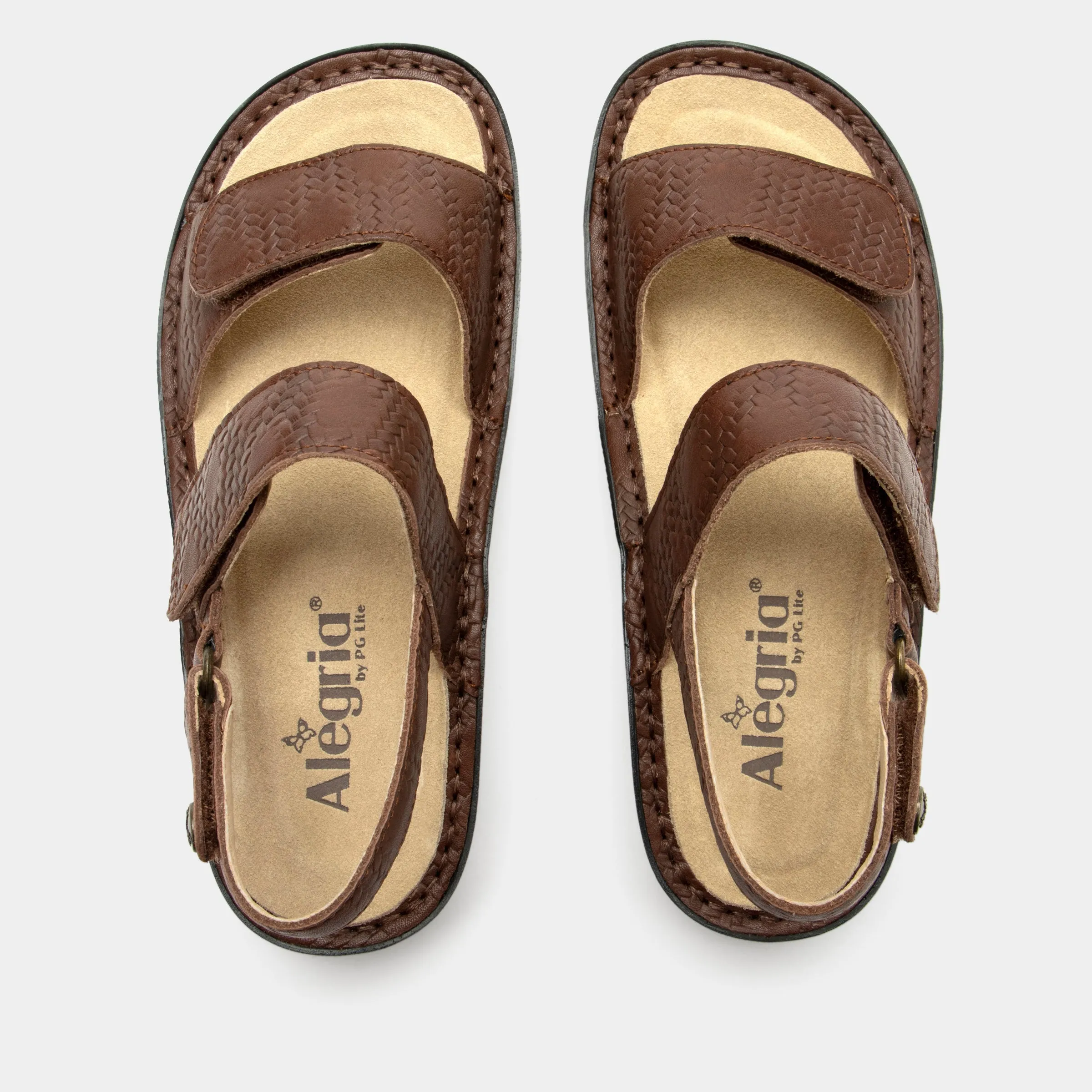 Verona Basketry Coffee Sandal