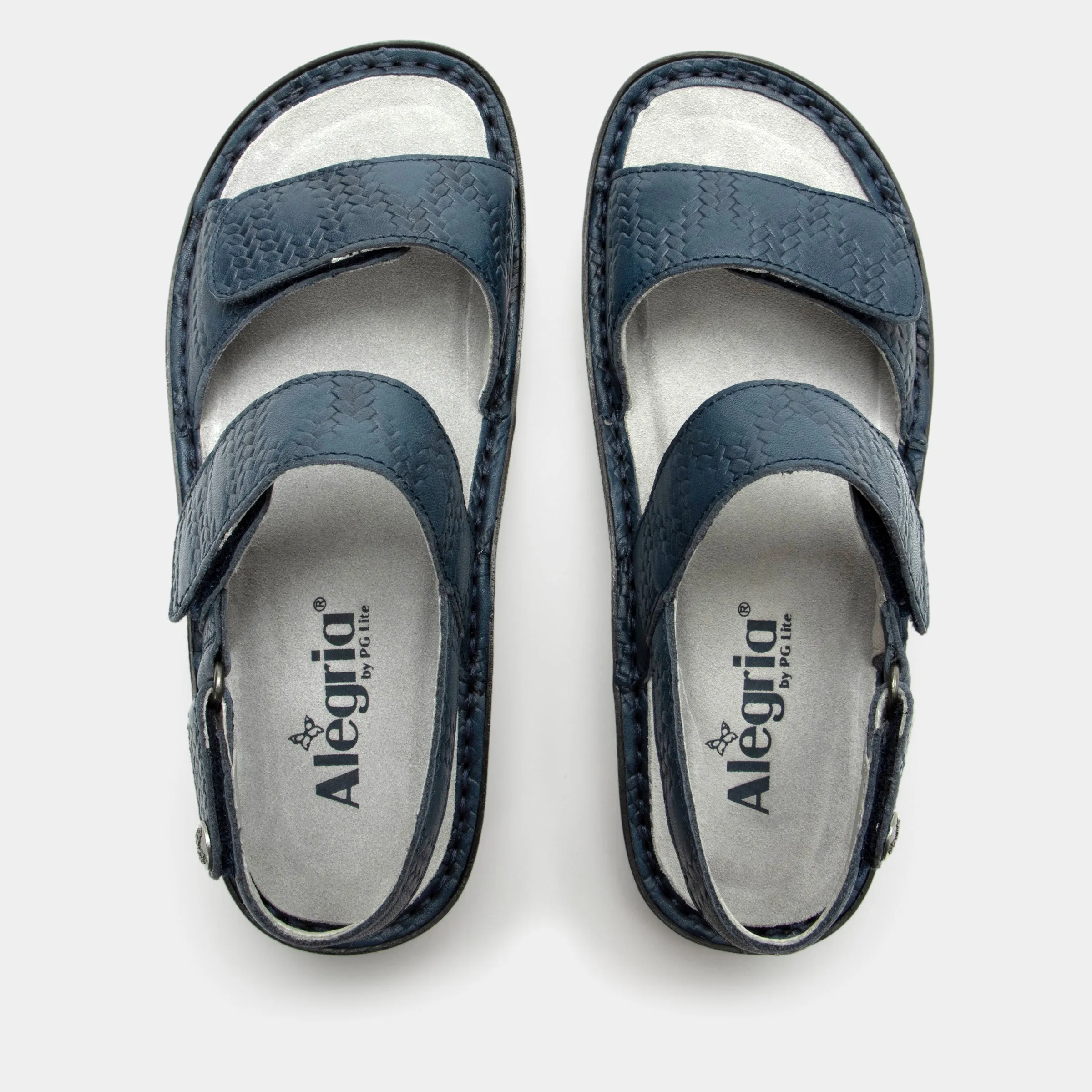 Verona Basketry Navy Sandal