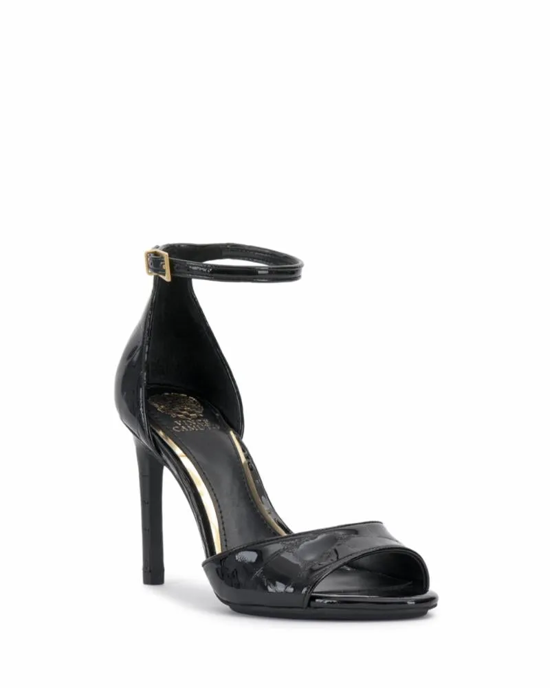 Vince Camuto ALIZA BLACK/GLOSSY CROCO PATENT LE