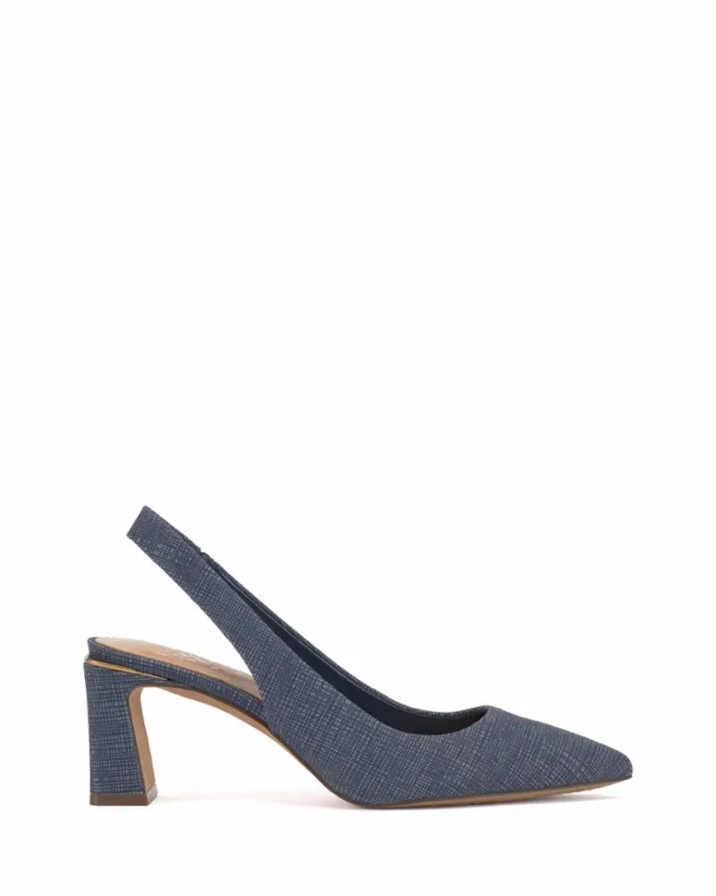 Vince Camuto HAMDEN ELEMENTAL BLUE/LINEN EMBOSSED