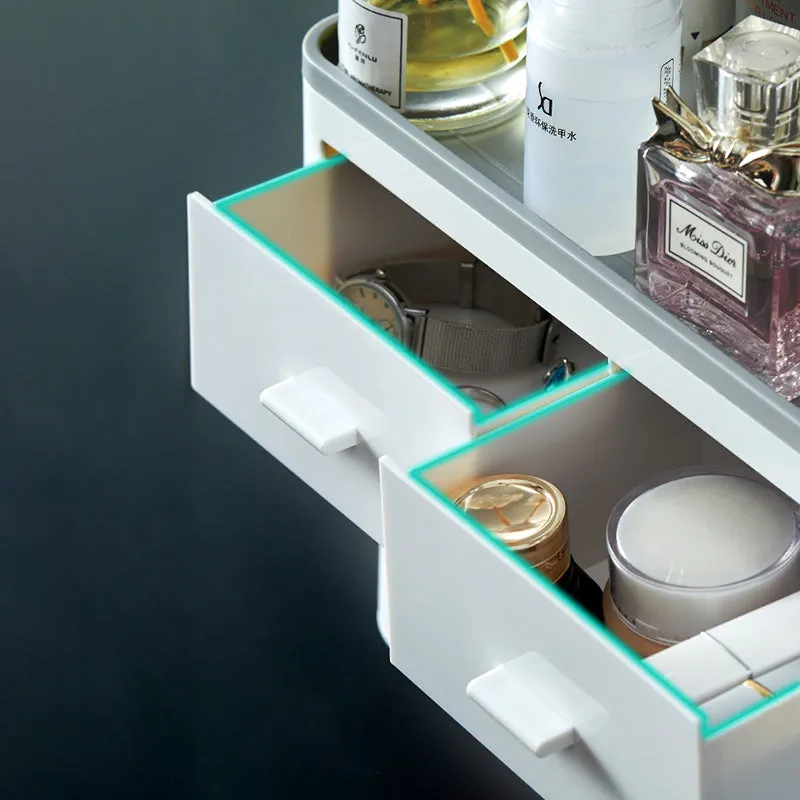 Wall-mounted Toothbrush Holder Storage Rack