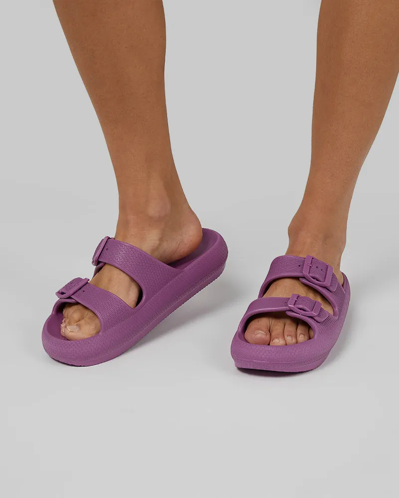 WOMEN'S CUSHION BUCKLE SLIDES