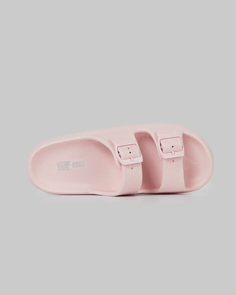 WOMEN'S CUSHION BUCKLE SLIDES