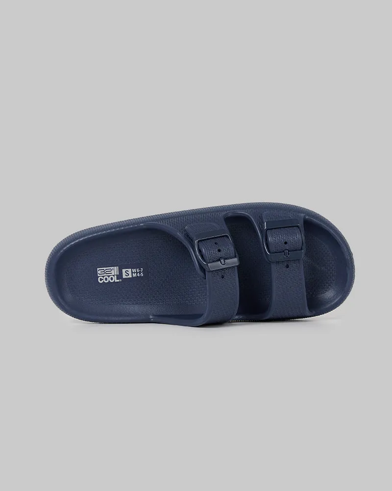 WOMEN'S CUSHION BUCKLE SLIDES