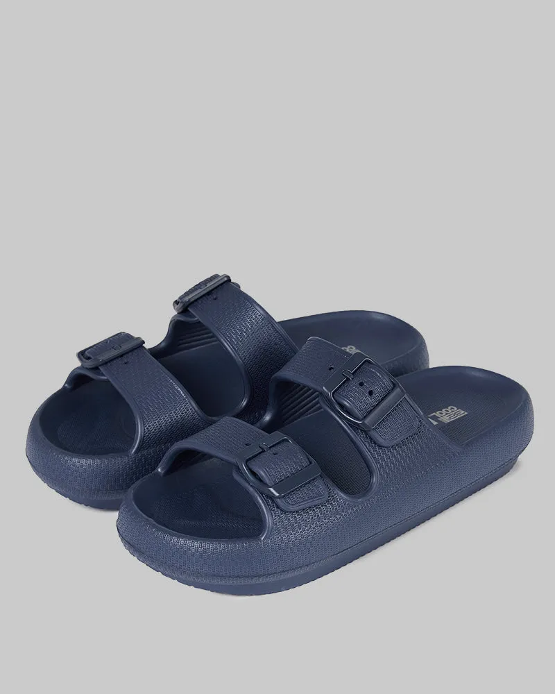 WOMEN'S CUSHION BUCKLE SLIDES