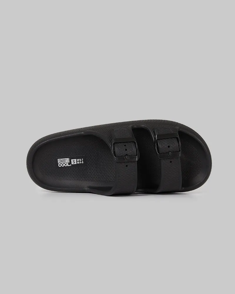 WOMEN'S CUSHION BUCKLE SLIDES