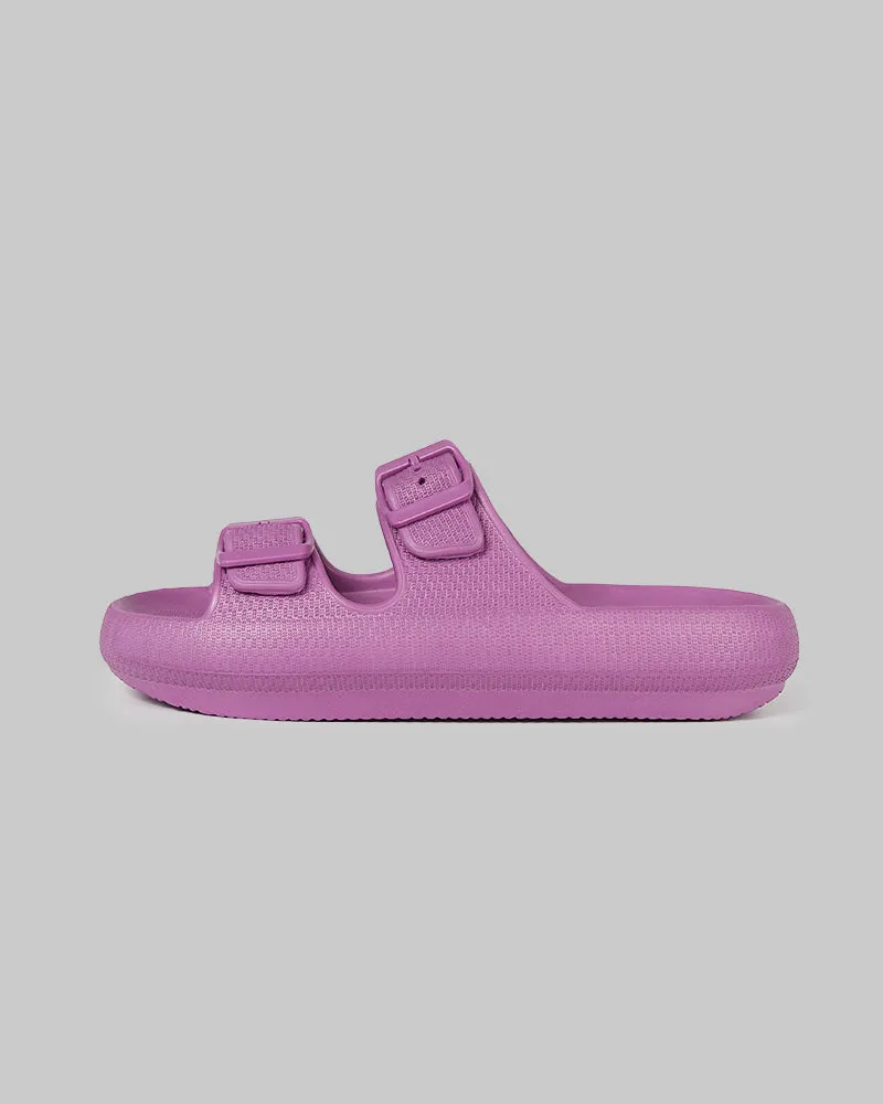 WOMEN'S CUSHION BUCKLE SLIDES