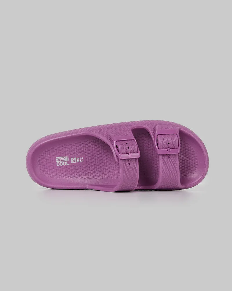 WOMEN'S CUSHION BUCKLE SLIDES