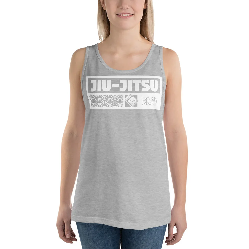 Women's Jiu-Jitsu Cotton Tank Tops - Comfortable and Breathable for High-Intensity Training - Dark 001