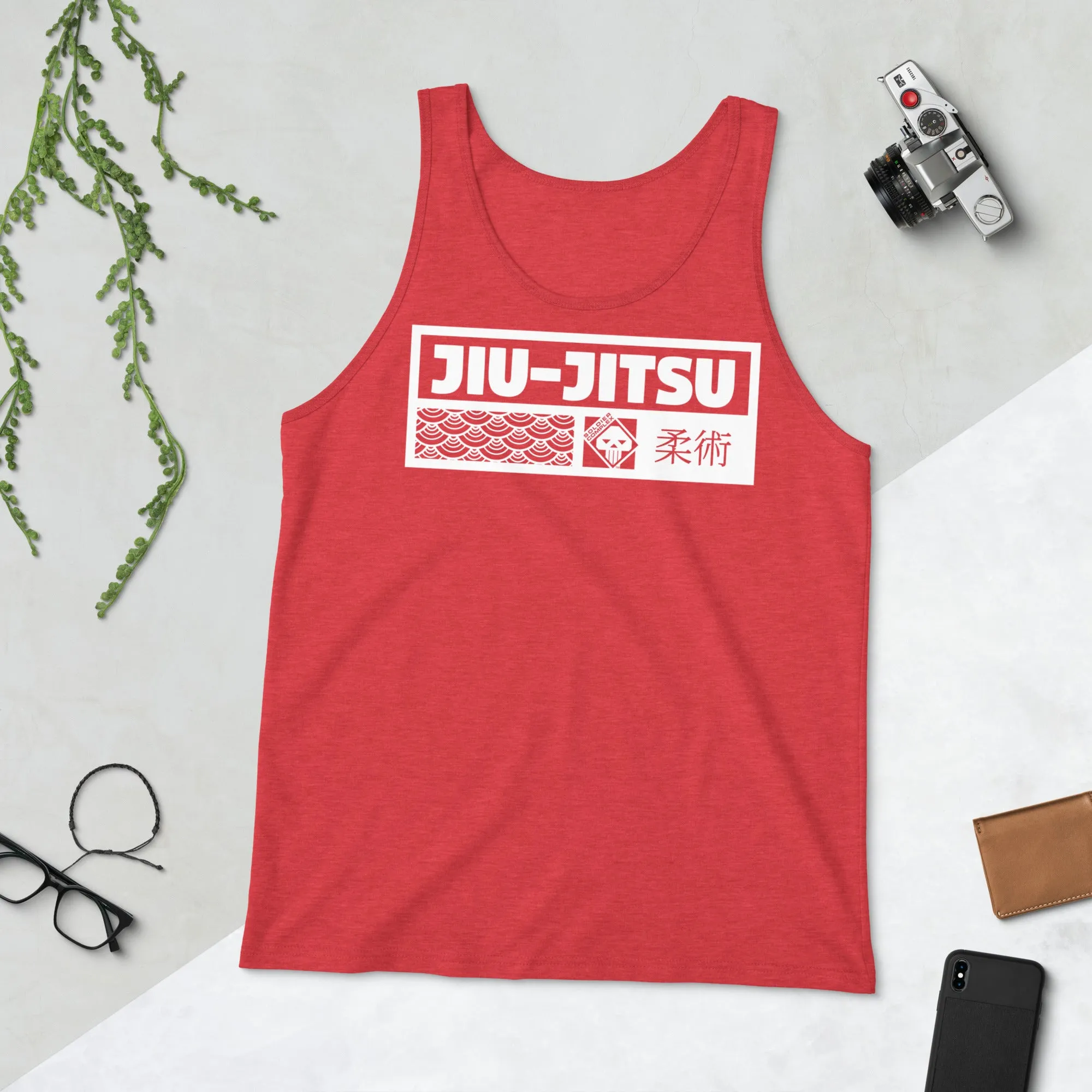 Women's Jiu-Jitsu Cotton Tank Tops - Comfortable and Breathable for High-Intensity Training - Dark 001