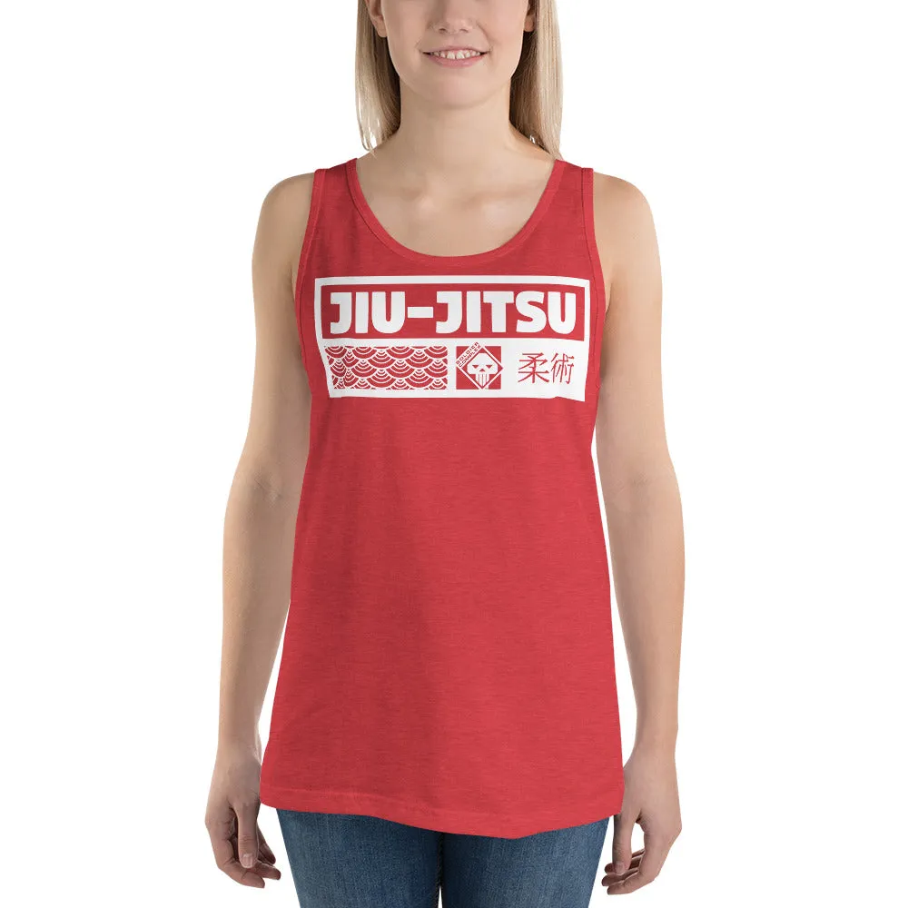 Women's Jiu-Jitsu Cotton Tank Tops - Comfortable and Breathable for High-Intensity Training - Dark 001