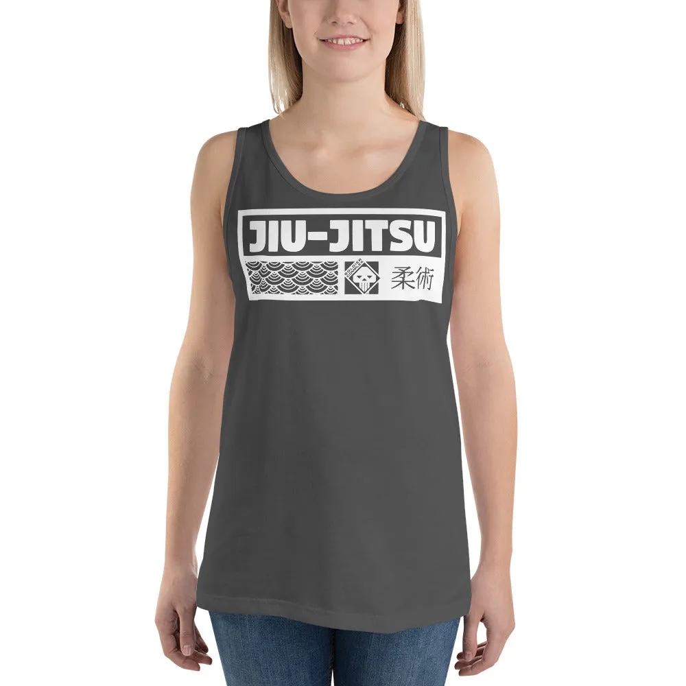 Women's Jiu-Jitsu Cotton Tank Tops - Comfortable and Breathable for High-Intensity Training - Dark 001