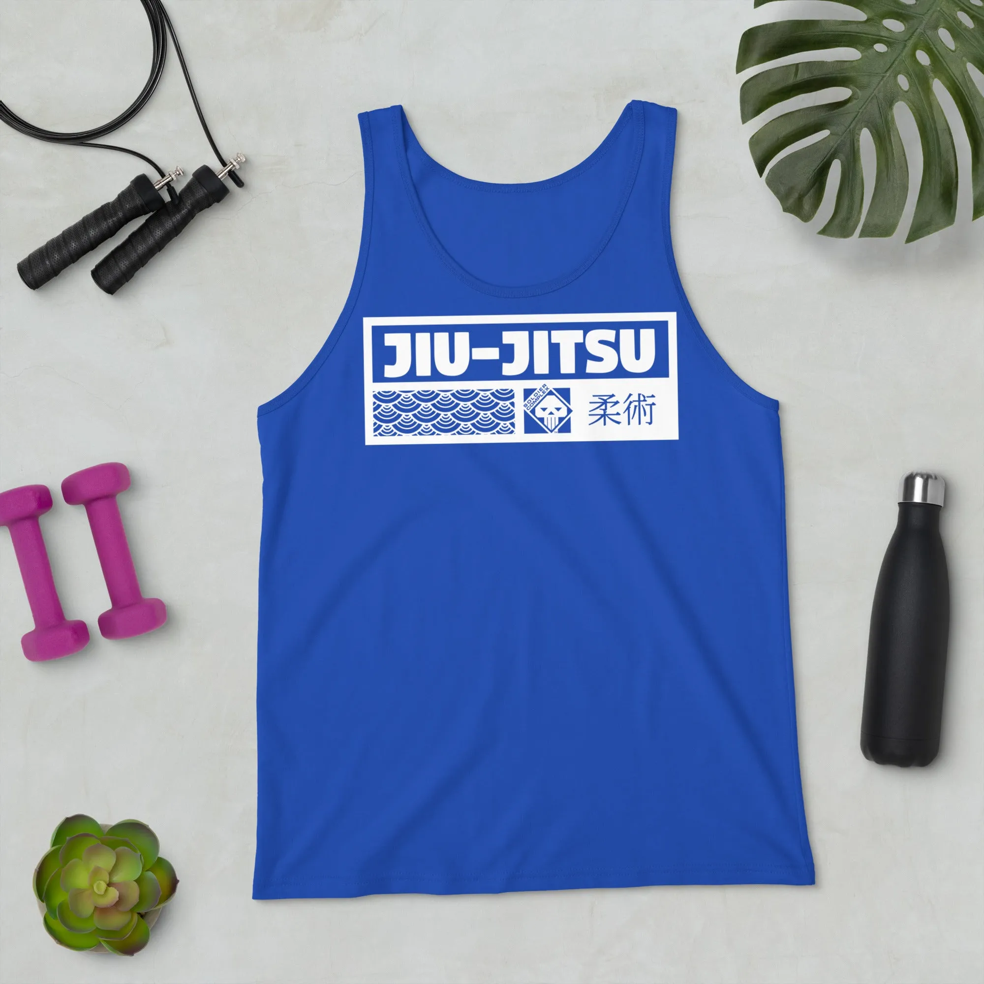 Women's Jiu-Jitsu Cotton Tank Tops - Comfortable and Breathable for High-Intensity Training - Dark 001