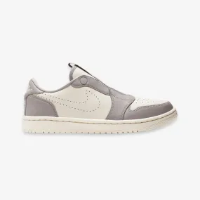 womens jordan 1 low slip (atmosphere grey/pale ivory)