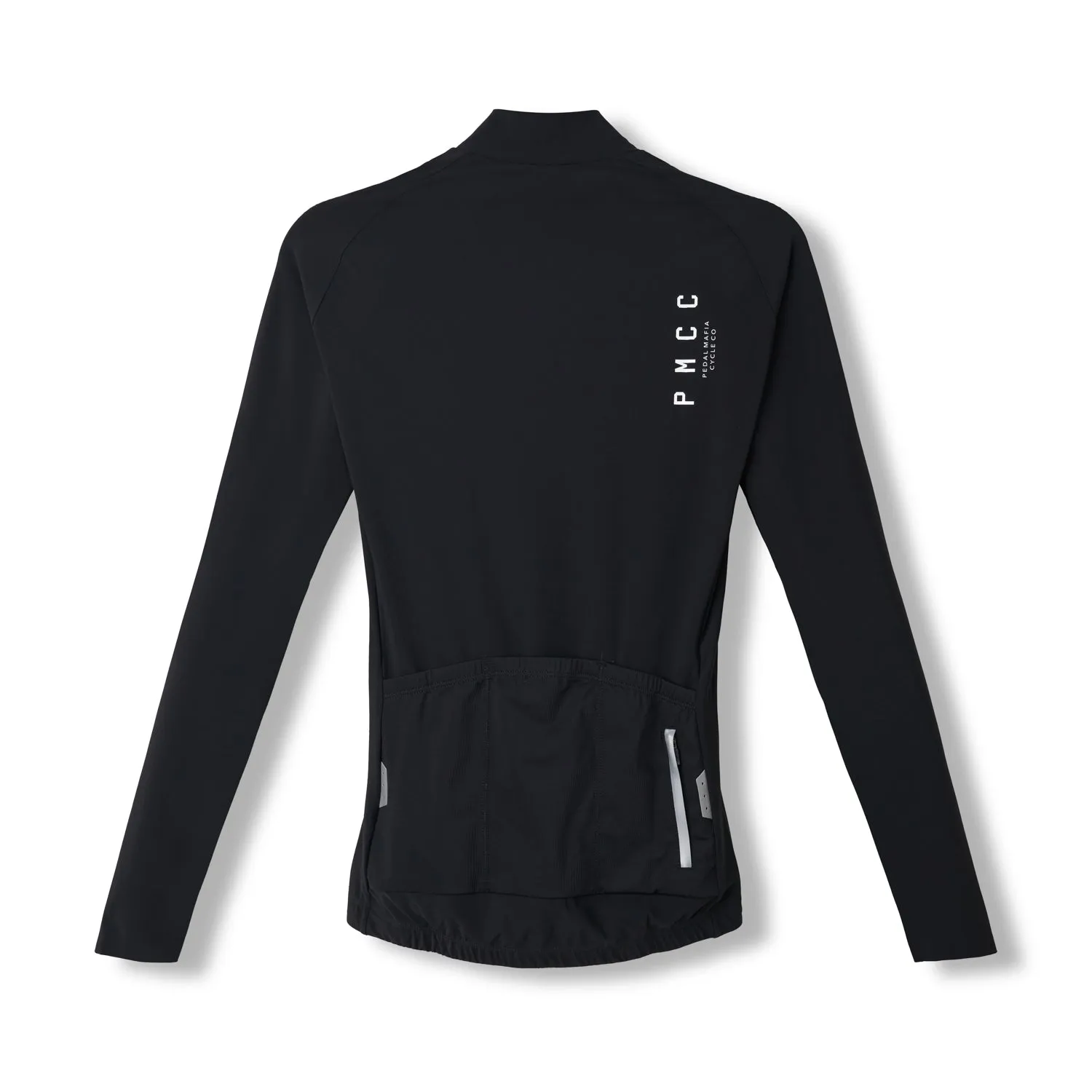 Women's Long Sleeve PMCC Jersey - Black White V2