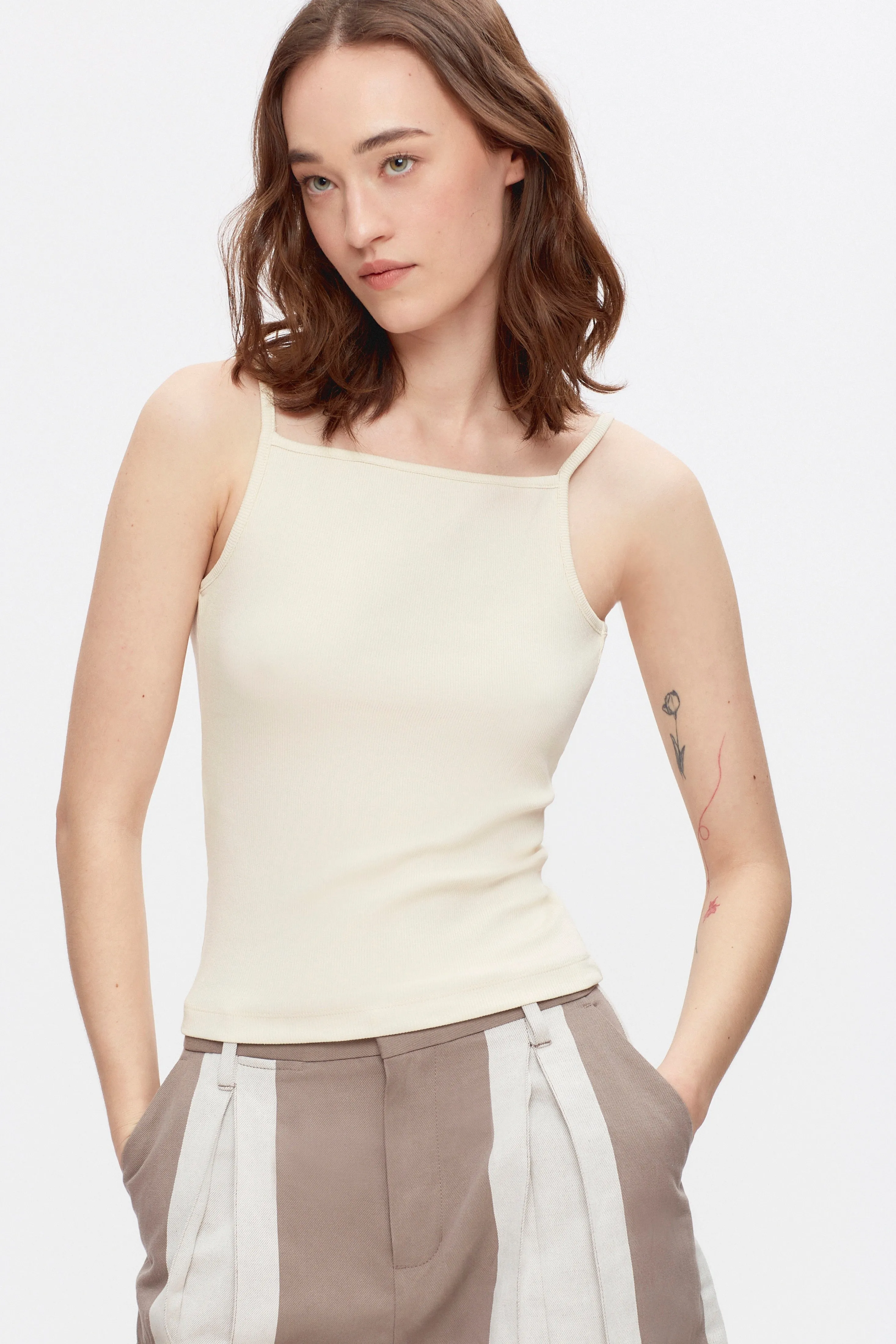 Women's Siwa Tank in Birch