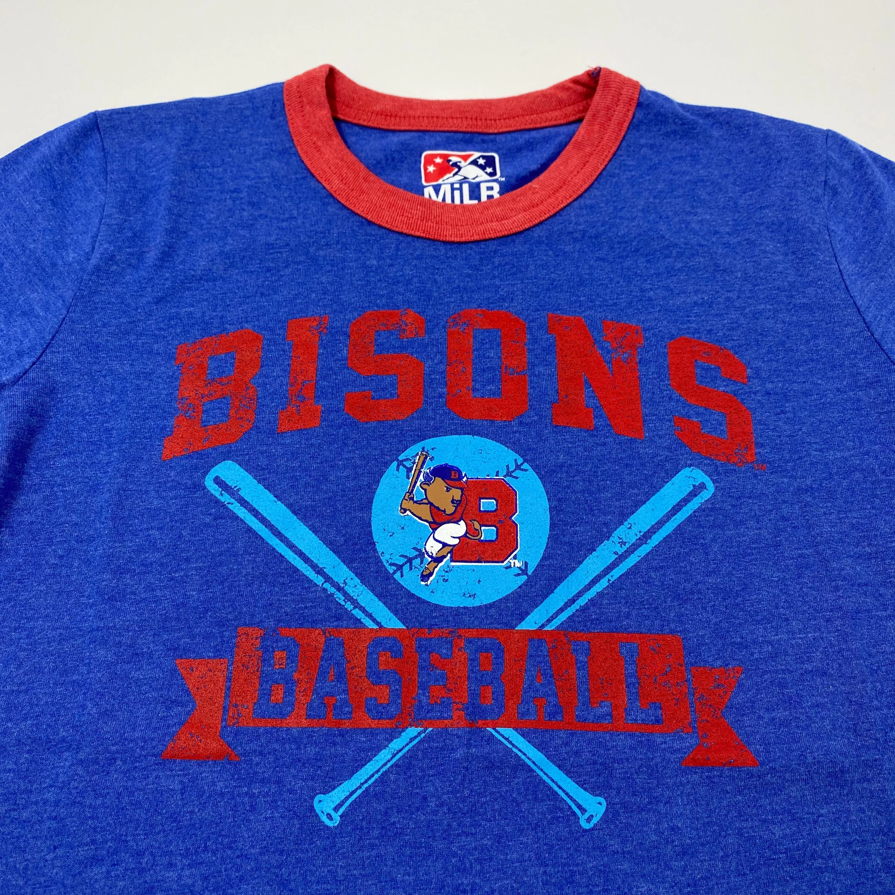 Youth New Era Buffalo Bisons Baseball Short Sleeve Shirt